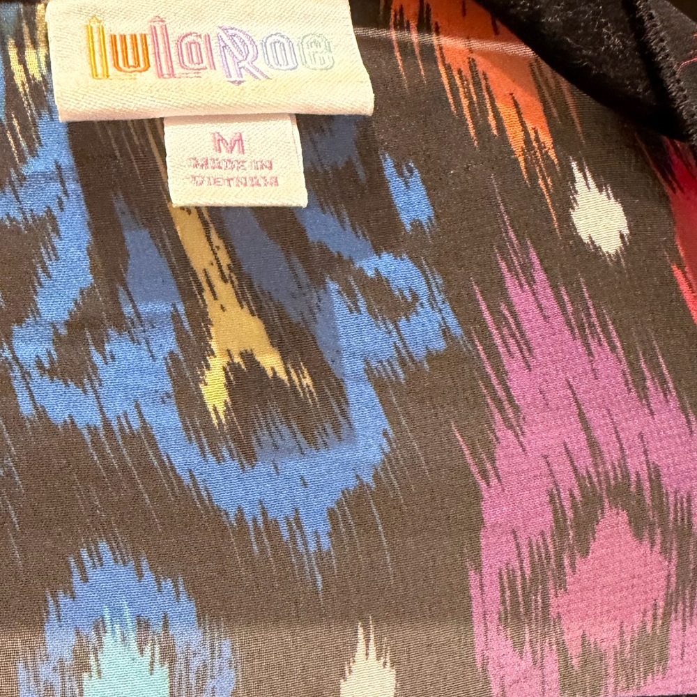 Colorful Patterned Women's Top - Picture 2 of 4